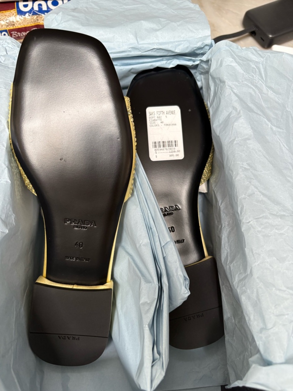 Prada sz 40 new flats - Picture 2 of 3